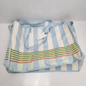Hearth & Hand with Magnolia Oversized Canvas Beach Tote w/ Detachable Strap NWT